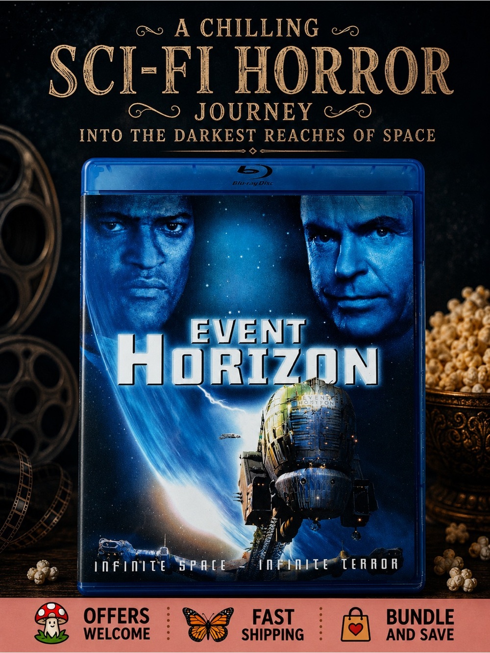 Event Horizon Blu-ray Sci-Fi Horror Cult Classic Sam Neill